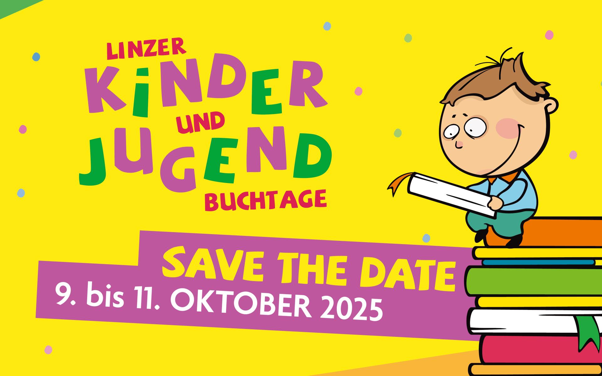 Plakat für die Linzer Kinder- und Jugendbuchtage