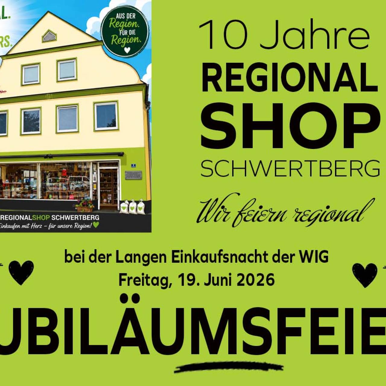 10 Jahre Regionalshop